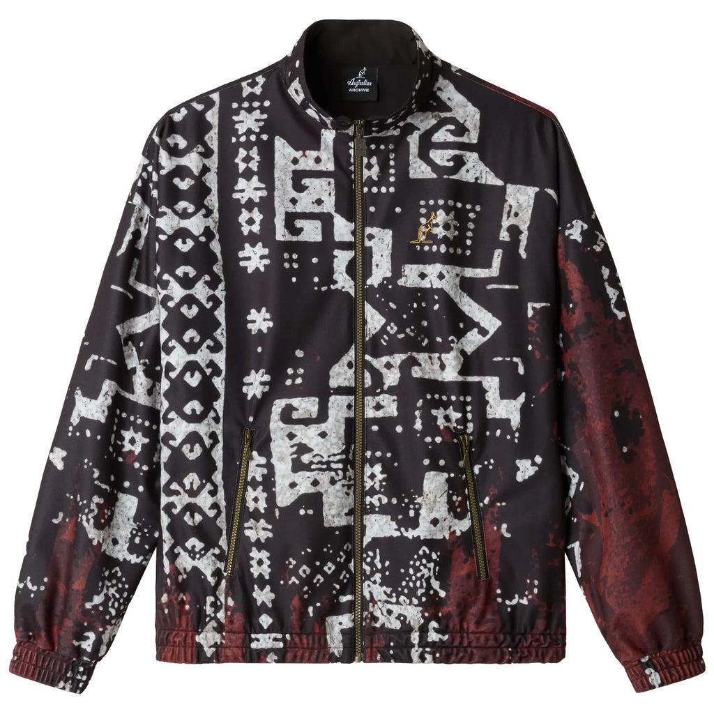 Australian Oldschool Training Jacket Arak Printed – 100% Hardcore