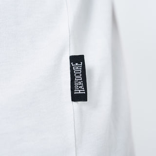 100% Hardcore T-shirt Gabber Vertical White