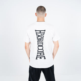 100% Hardcore Vertical T-Shirts Black/White Combideal