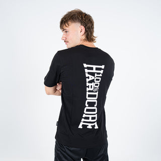 100% Hardcore Vertical T-Shirts Black/White Combideal