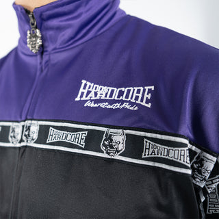 100% Hardcore Trainingsuit Essential Paars/Zwart