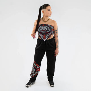 100% Hardcore Women Bandana Top
