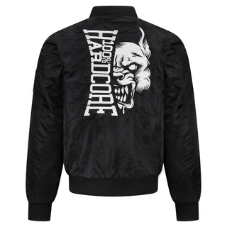100% Hardcore Bomberjacket Branded Rage Black