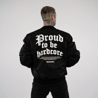 Chaqueta Bomber 100% Hardcore Orgulloso de ser