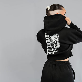 100% Hardcore Chándal Cropped para Mujer Negro