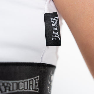 100% Hardcore Women Sport Top Taping White