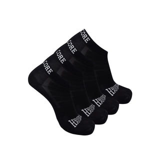 100% Hardcore Ankle Socks Essential Black- 2 Pack