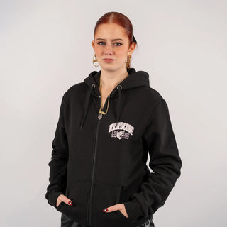 Sudadera con capucha y cremallera 100% hardcore de 1992