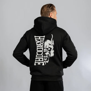 100% Hardcore Hooded Zipper Branded Rage Taped