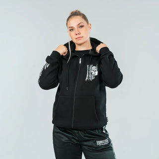 100% Hardcore Hooded Zipper Silver