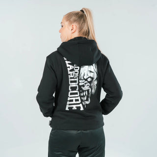 100% Hardcore Hooded Zipper Silver