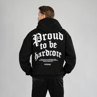 100% Hardcore Hoodie Proud to Be Black
