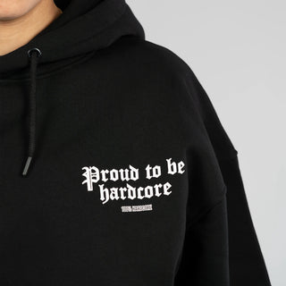 100% Hardcore Hoodie Proud to Be Black