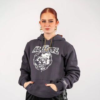 100% Hardcore Hoodie Rage Grijs