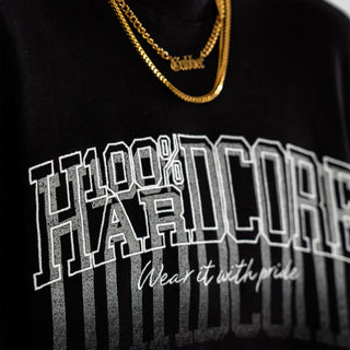 100% Hardcore Oversized T-shirt Faded