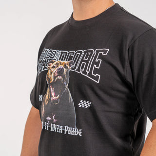 100% Hardcore Oversized T-shirt Pitbull