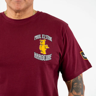 100% Hardcore - Paul Elstak T-shirt Forze Bordeaux