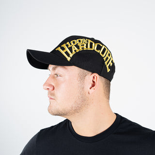 100% Hardcore Cap Essential Black/Gold