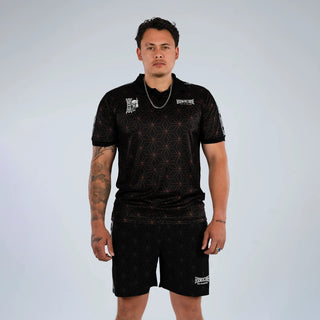 100% Hardcore Soccershirt Essential Taped Red