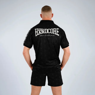 100% Hardcore Soccershirt Essential Taped White