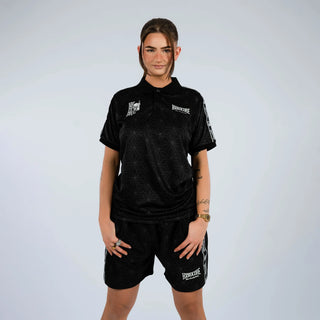 100% Hardcore Soccershirt Essential Taped White