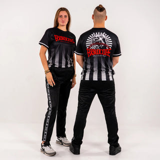 100% Hardcore Soccershirt Striped Distorted