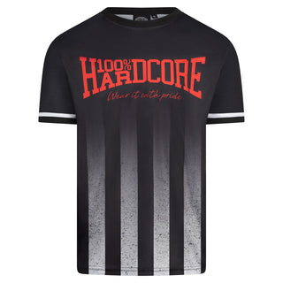 100% Hardcore Soccershirt Striped Distorted