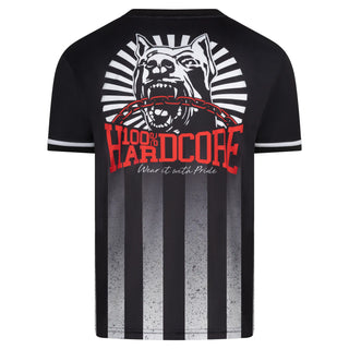 100% Hardcore Soccershirt Striped Distorted