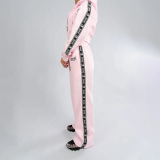 100% Hardcore Pantalón de Chándal Mujer Straight Fit Rosa