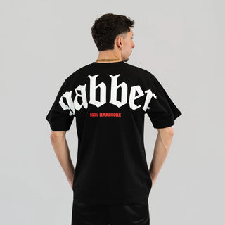 100% Hardcore T-shirt Gabber Big Black