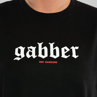 100% Hardcore T-shirt Gabber Big Black
