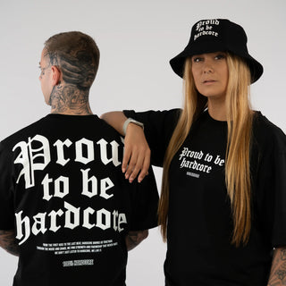 100% Hardcore T-shirt Proud to Be Black