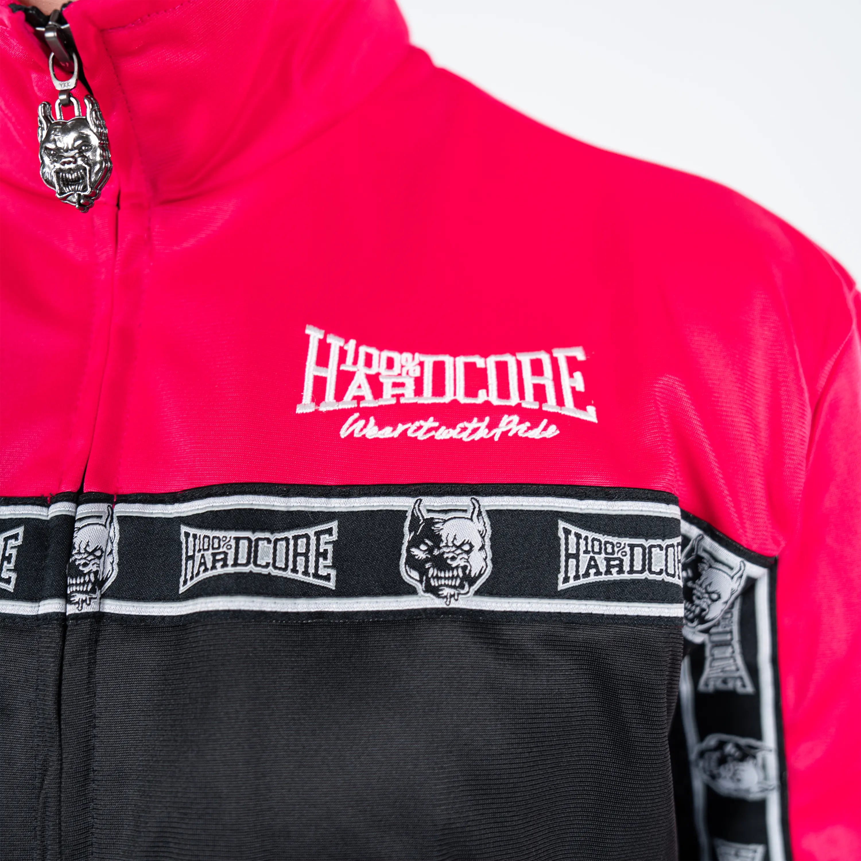 adidas Originals trainingsjack Firebird rood/roze adidas Originals trainingsjack Firebird rood/roze