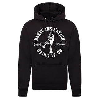 Sudadera con capucha 100% Hardcore ¡Adelante!