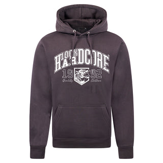 Sudadera con capucha 100% Hardcore 1992 Gris