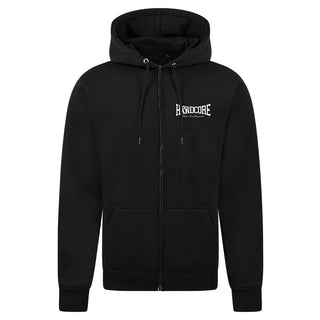 100% Hardcore Hooded Zipper Rage Black