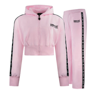 100% Hardcore Chándal Cropped para Mujer Rosa