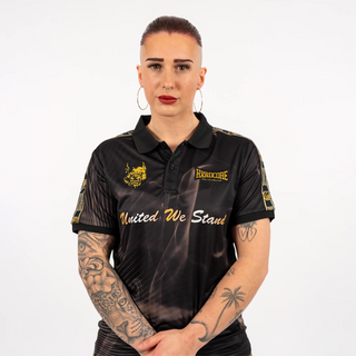 100% Hardcore Soccershirt Gold