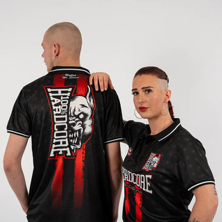 100% Hardcore Soccershirt Red Mark