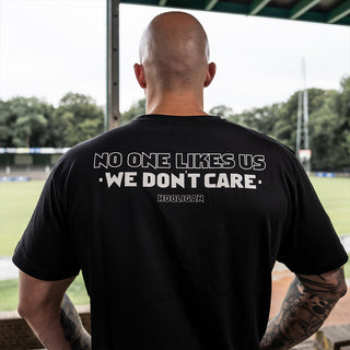 Hooligan Streetwear T-shirt We Don't Care Black