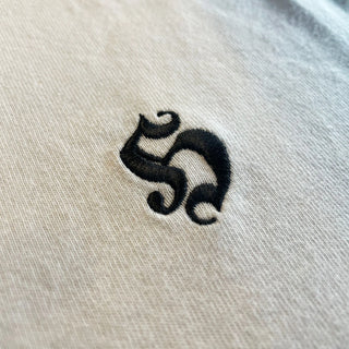 Camiseta informal blanca de estilo hooligan streetwear