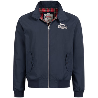 Lonsdale Slimfit Harrington Jack Classic Marineblauw