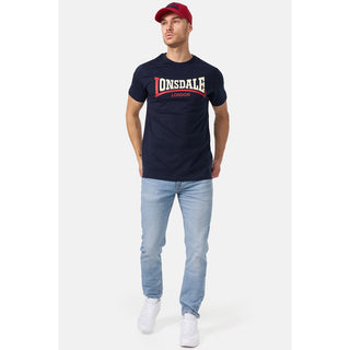 Lonsdale Classsic T-Shirt Two Tone Navy