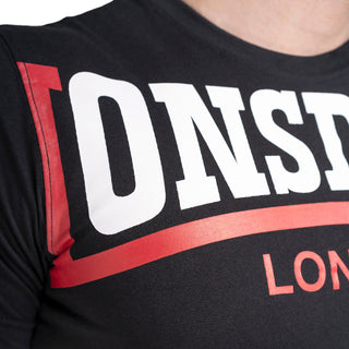 Lonsdale T-Shirt Creaton Black