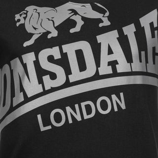 Lonsdale T-Shirt Symondsbury Zwart