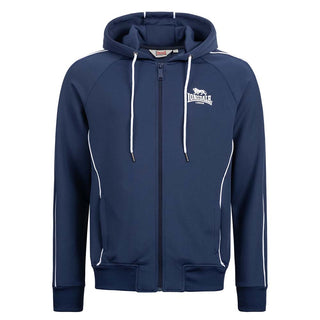 Lonsdale Slimfit Hooded Zipper Achavanich Donker Blauw