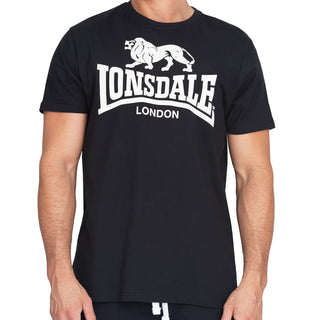 Lonsdale Classsic T-Shirt Oud Logo Zwart