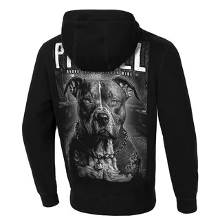 Pit Bull West Coast Hoodie Street King Zwart