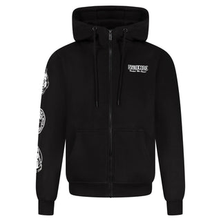 Sudadera con capucha y cremallera 100 % hardcore Legacy