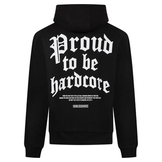 100% Hardcore Hoodie Proud to Be Black